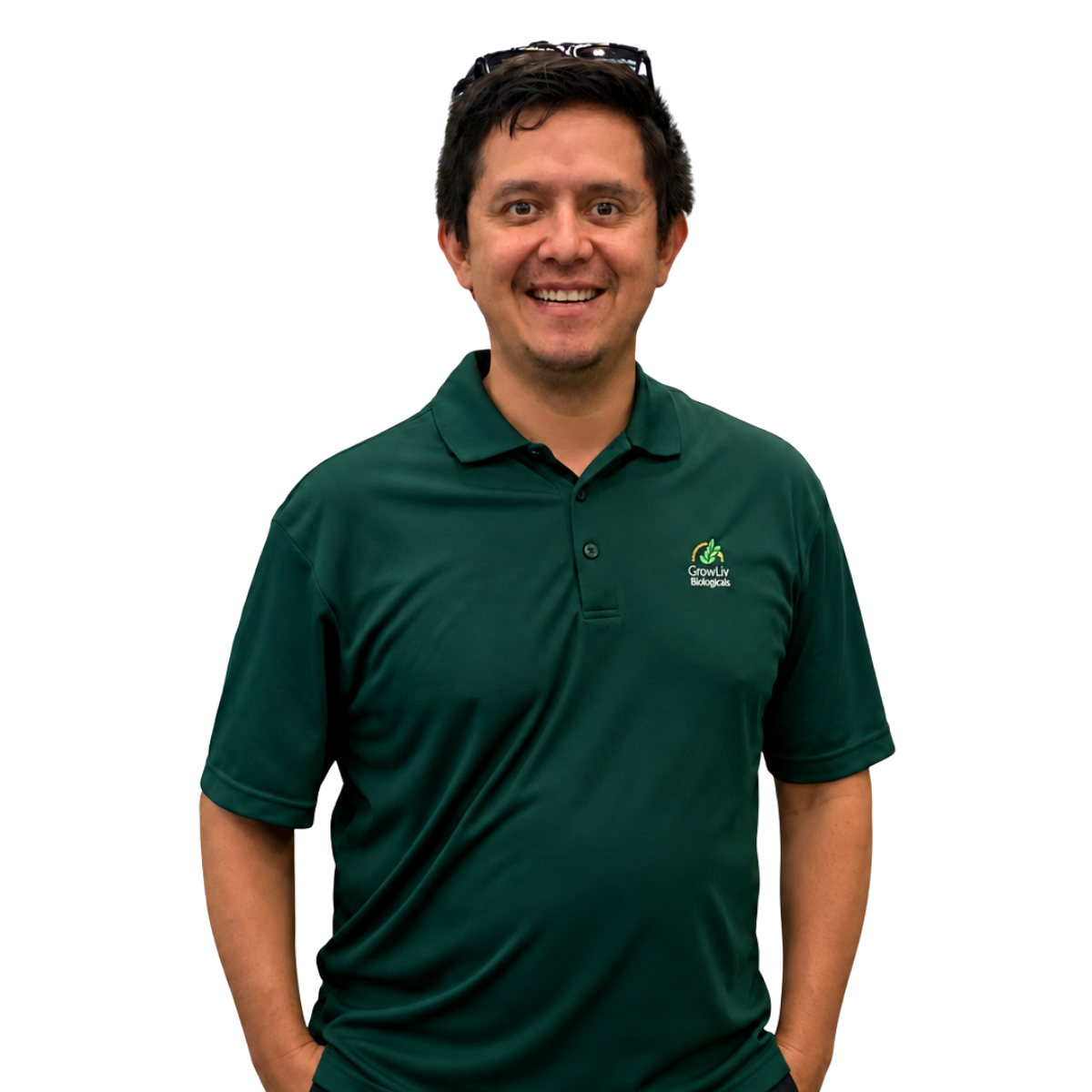Dario Rivera Lozoya, IPM Specialist and Technical Representative at GrowLiv Biologicals in Leamington, Ontario.